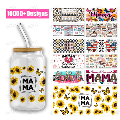 comprare UV DTF Cup Wrap Transfer Custom Logo Libbey Glass Tumbler Per le celebrazioni della festa della mamma online manufacture