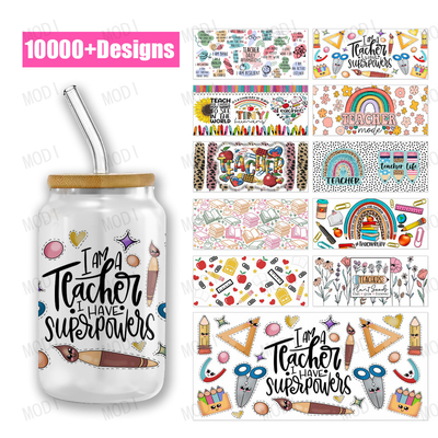 Beli Imaiwill Custom MOQ Kualitas tinggi Fashion Transfer Label Film Transparan UV DTF Kaca Kemasan Transfer Karikatur Sticker online manufacture