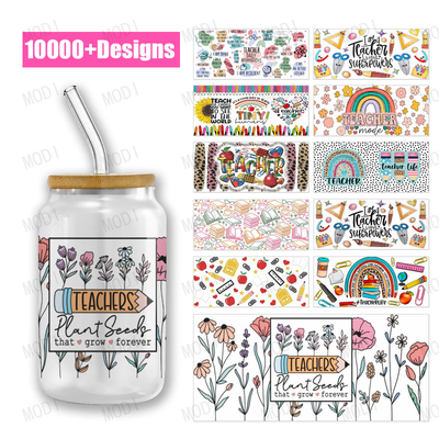 Buy Custom Logo UV DTF Cup Transfers For Teachers' Day With And Fashion Transfer Label online manufacture