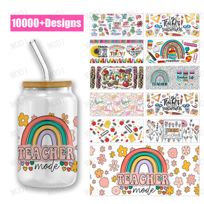kupować UV DTF Cup Wrap Transfers 16oz Alta Calidad Custom Pretty Princess UV DTF Transfers For Cups Wraps Wholesale online manufacture