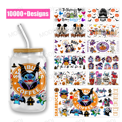 1000 opzioni di design per i progetti di Halloween con trasferimenti di coppe UV DTF